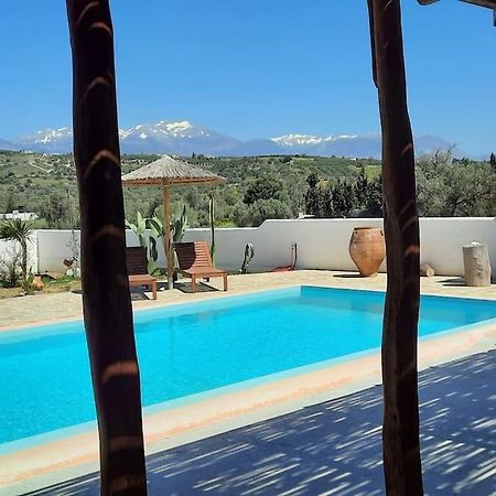 Villa Louloudia Stylish Luxury Villa With Private Pool Pitsidia Esterno foto